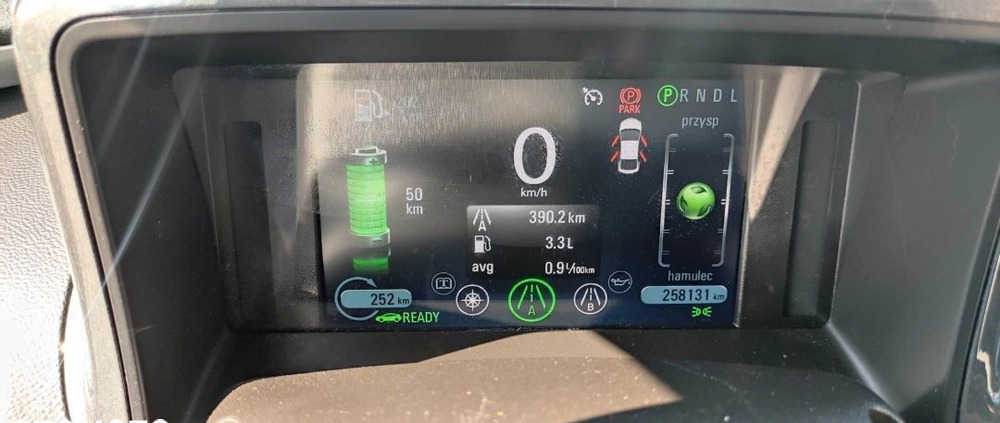 Opel Ampera cena 42999 przebieg: 258285, rok produkcji 2012 z Bukowno małe 781
